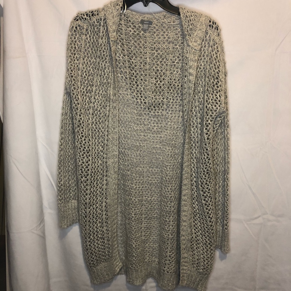 Aerie Hooded Long Cardigan